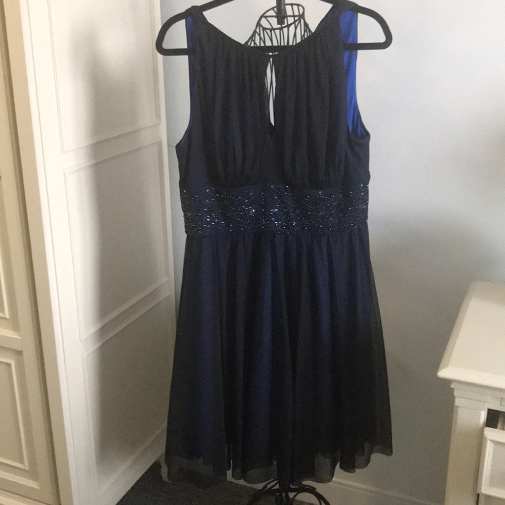 Black/Navy Jessica Howard Dress